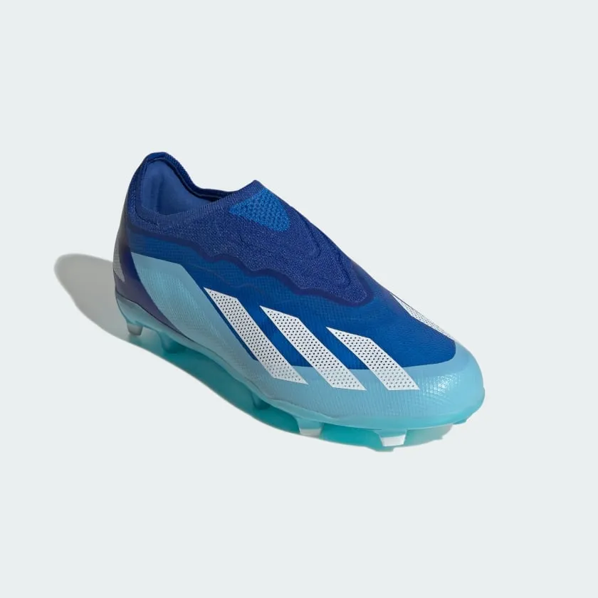 Kids' adidas X Crazyfast.1 Laceless Firm Ground Soccer Cleats
