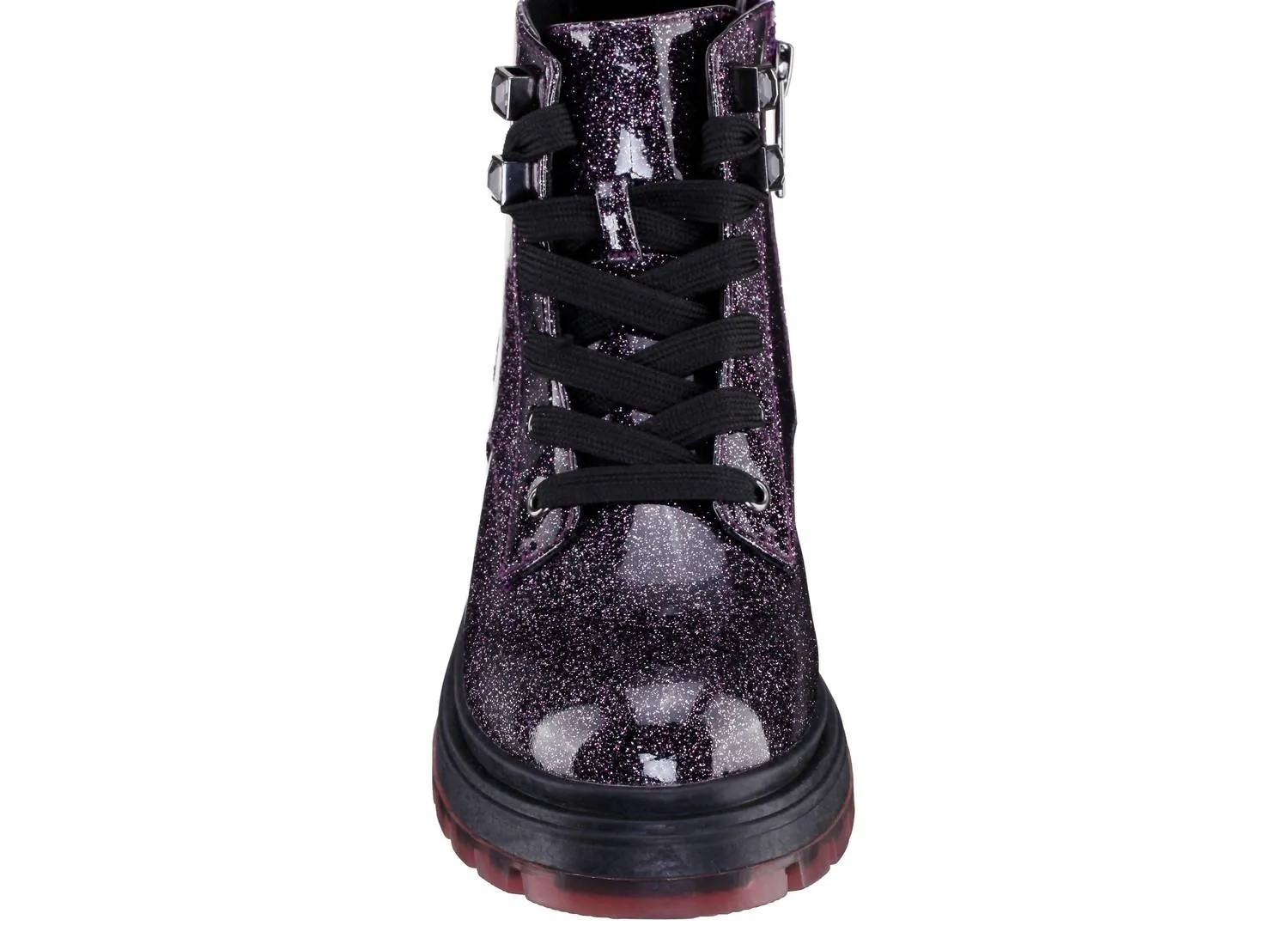Kid's Colette Boot In Black/pink