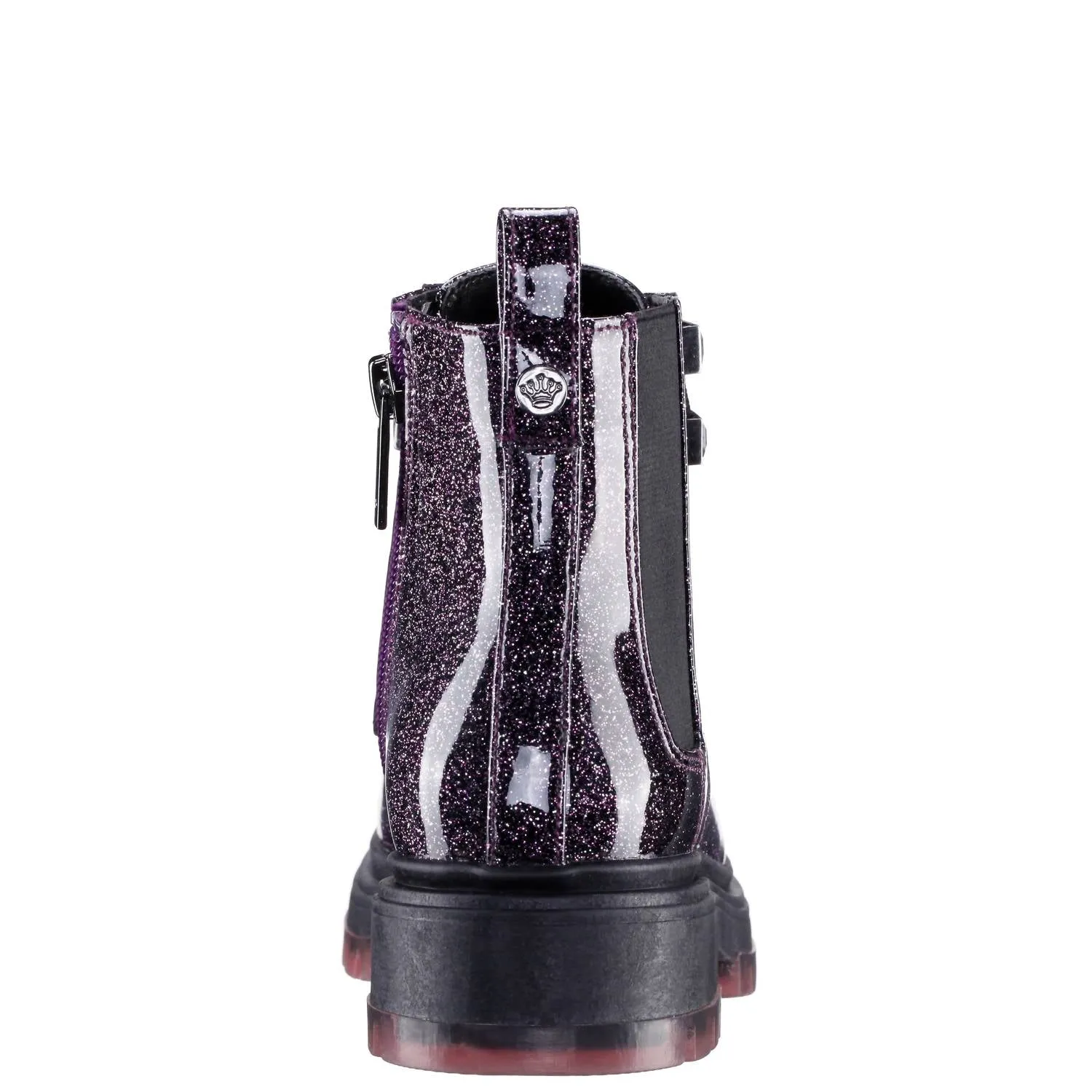 Kid's Colette Boot In Black/pink