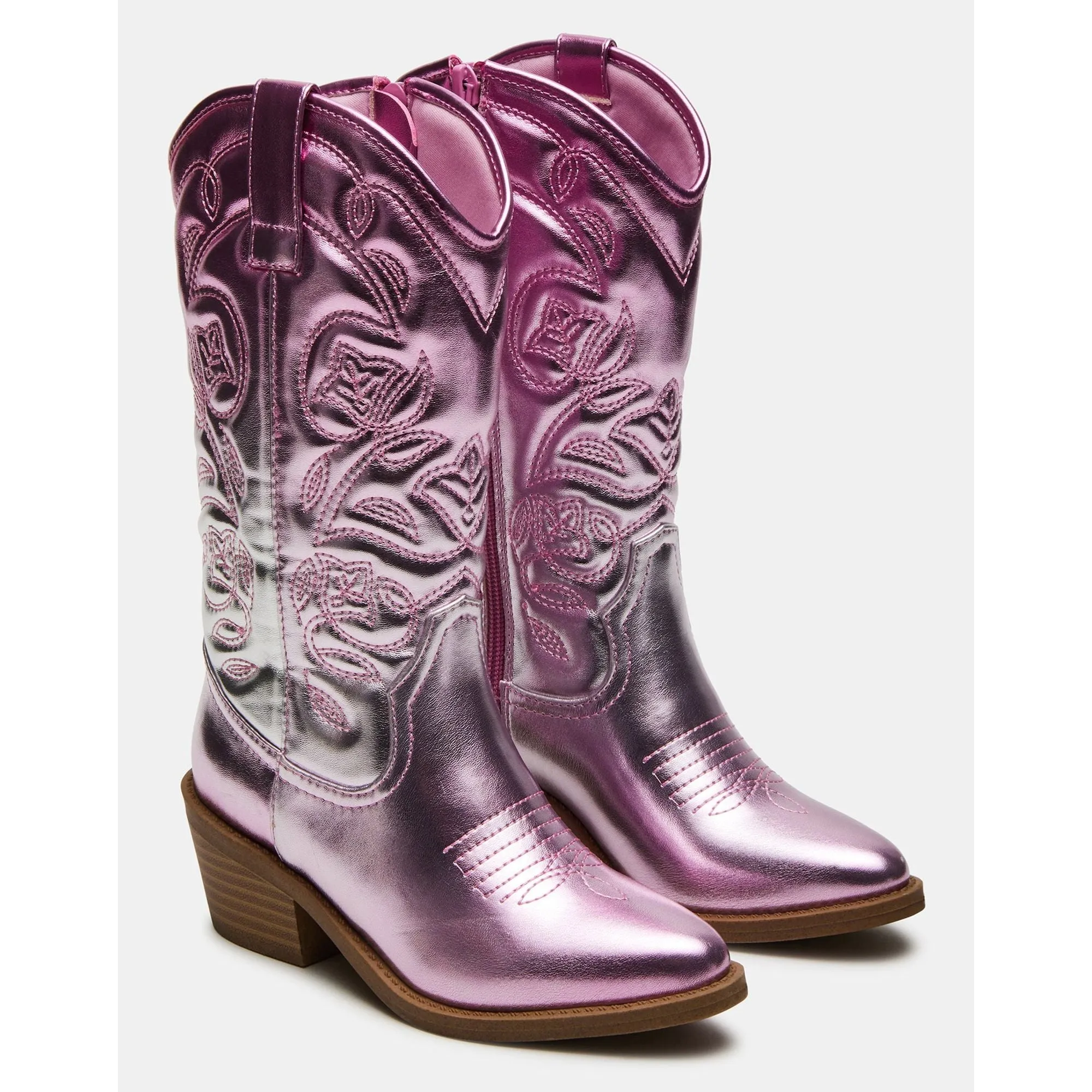 Kids' Dollie Pink Metallic