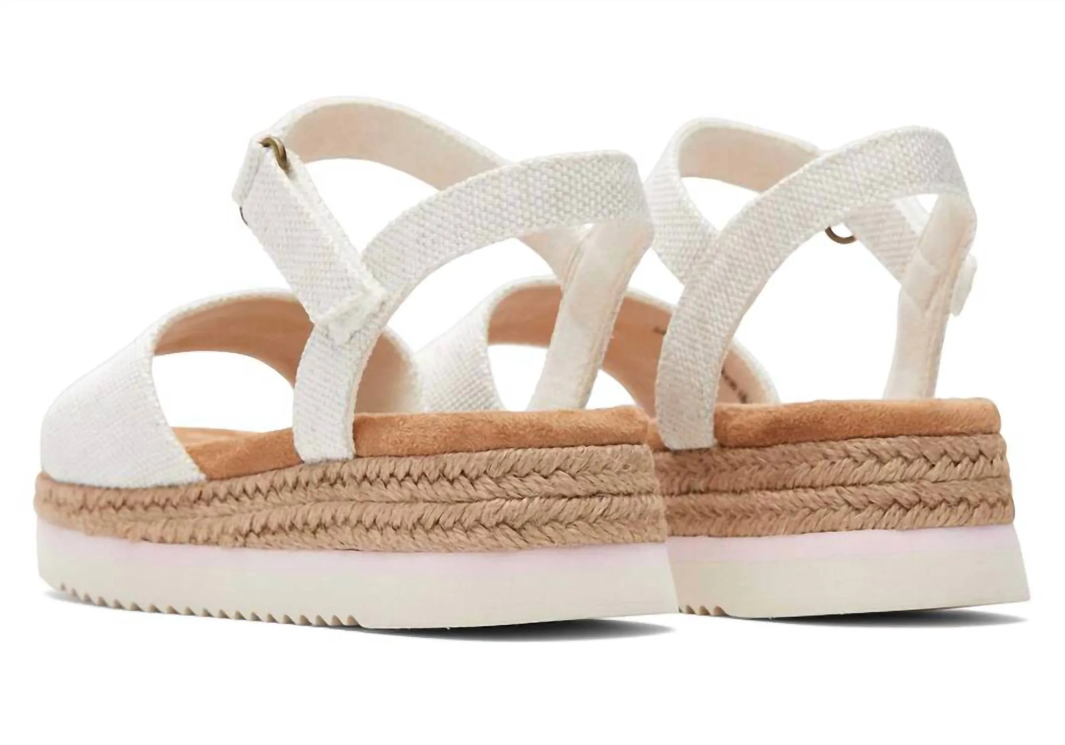 Kids Girls Diana Sandal In Natural Yarn