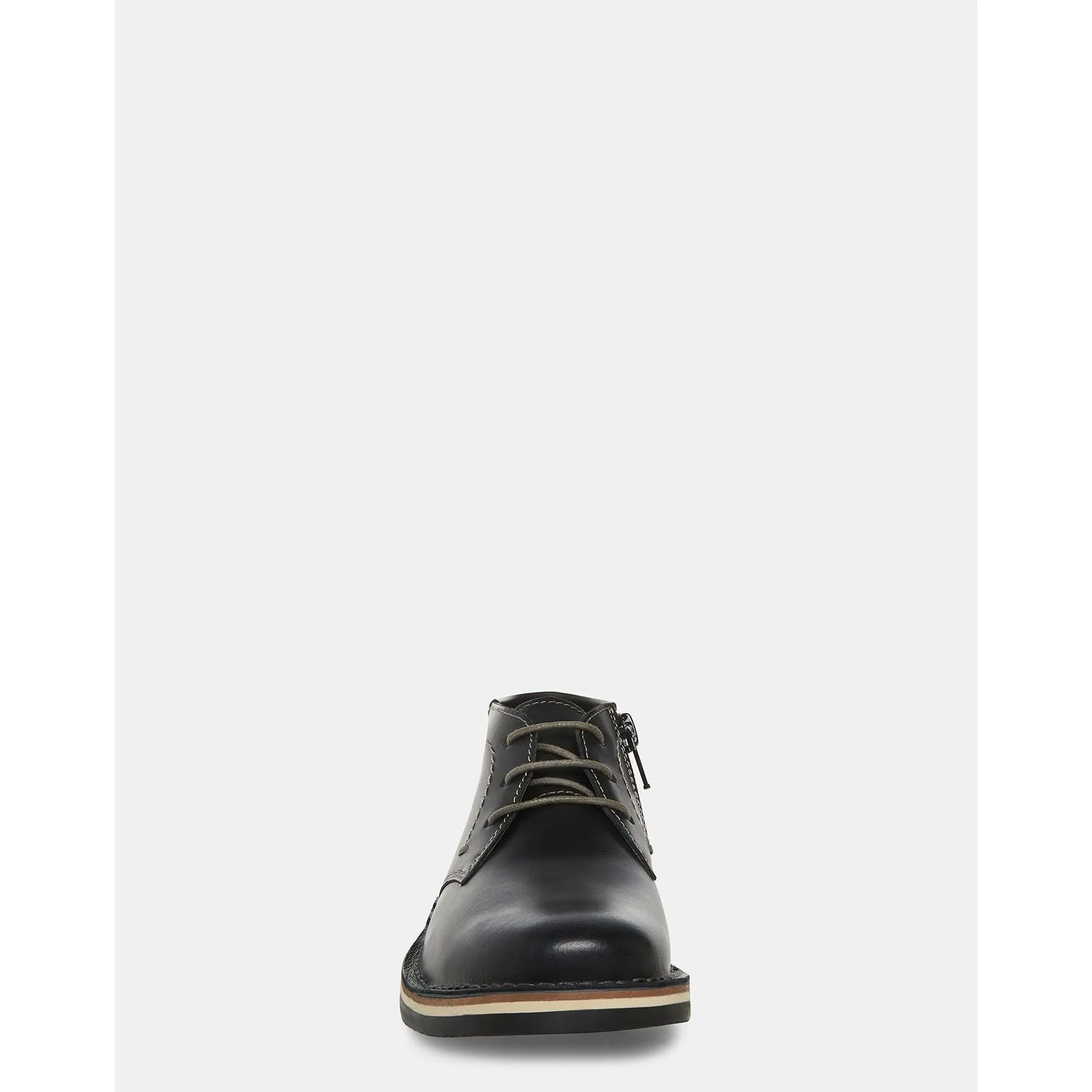 Kids' Harkeen Black Leather
