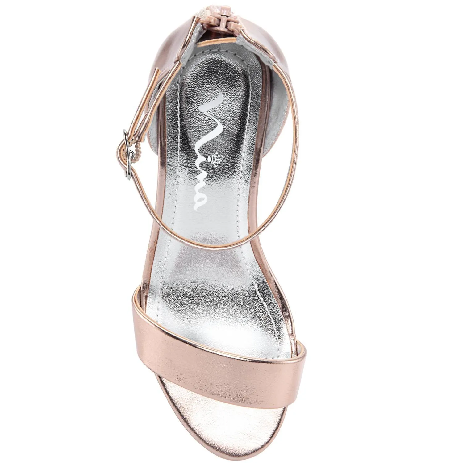 Kid's Hidi Sandals In Rose Gold