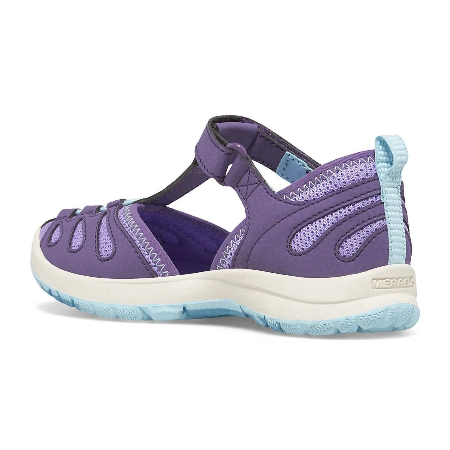 Kid's Hydro Lily Sandal In Purple/blue