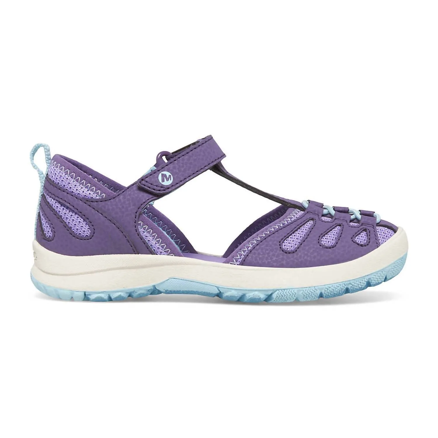 Kid's Hydro Lily Sandal In Purple/blue