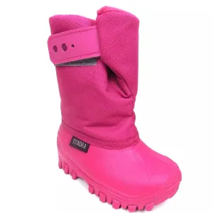Kid's Teddy Boots In Pink