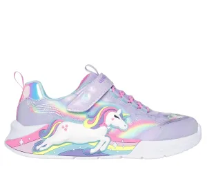 Kid's Unicorn Chaser Sneaker In Lavender/mulit