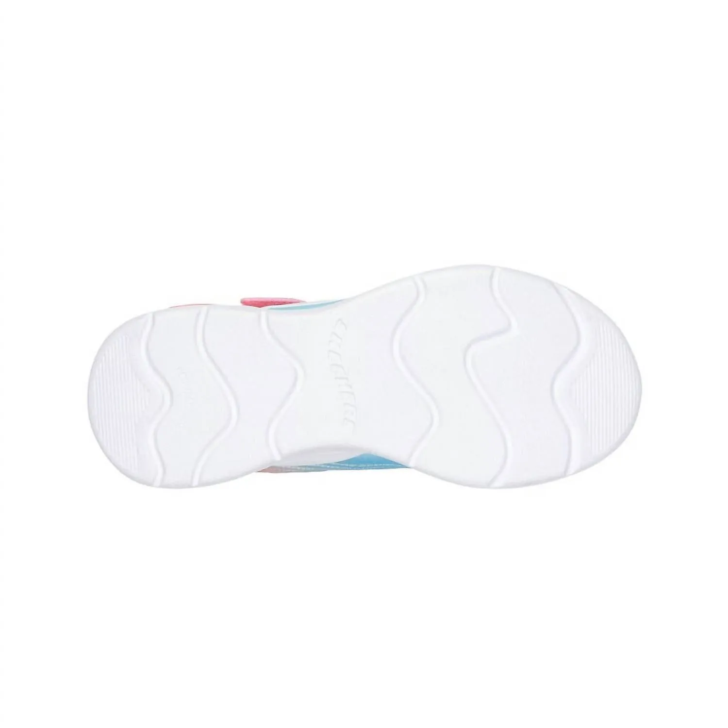 Kid's Wavy Beams Sneaker In Pink Multi