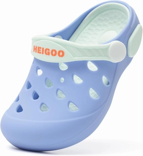 Kids Clogs Toddler Silicone Shoes Blue