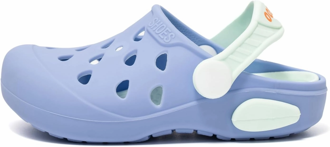 Kids Clogs Toddler Silicone Shoes Blue