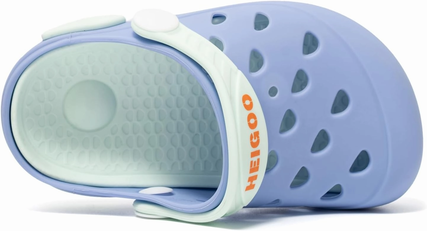 Kids Clogs Toddler Silicone Shoes Blue