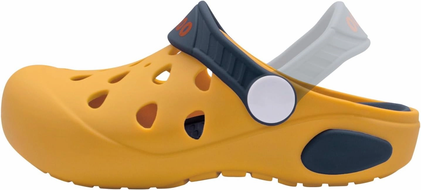 Kids Clogs Toddler Silicone Shoes Yellow
