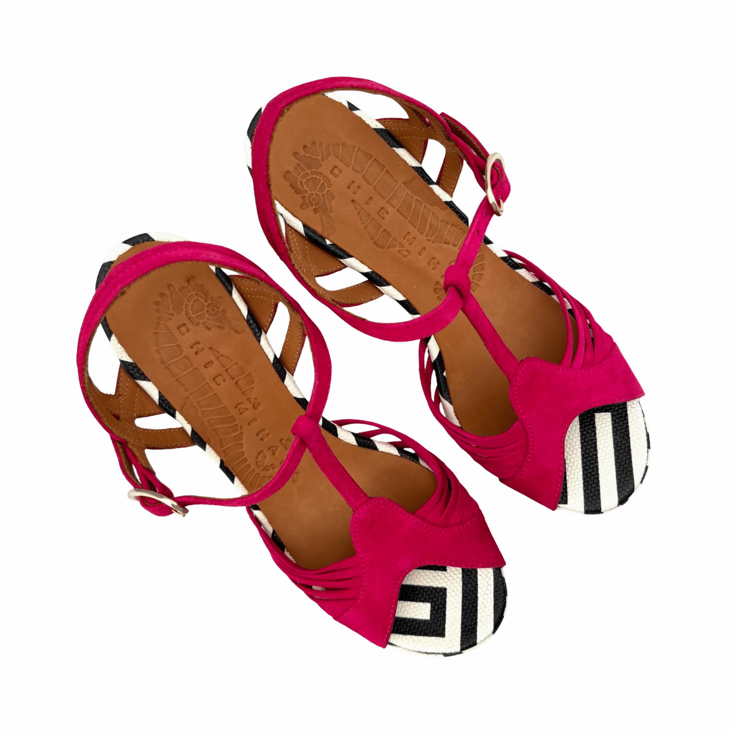 KIJA Fuchsia T-Strap Platform