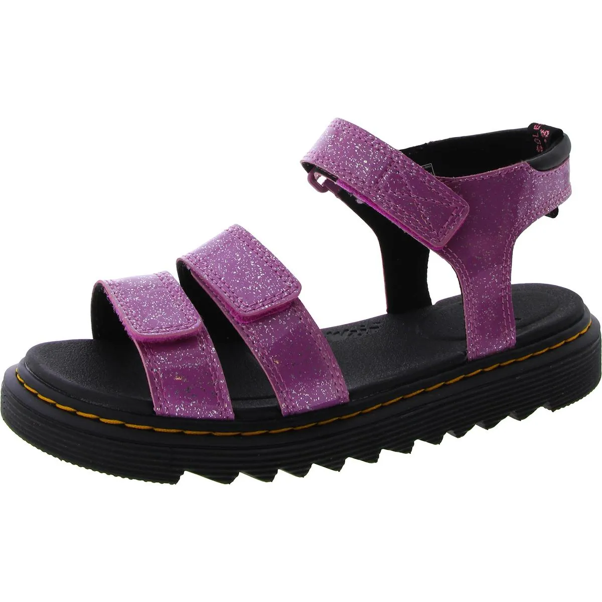 Klaire Girls Glitter Patent Slingback Sandals