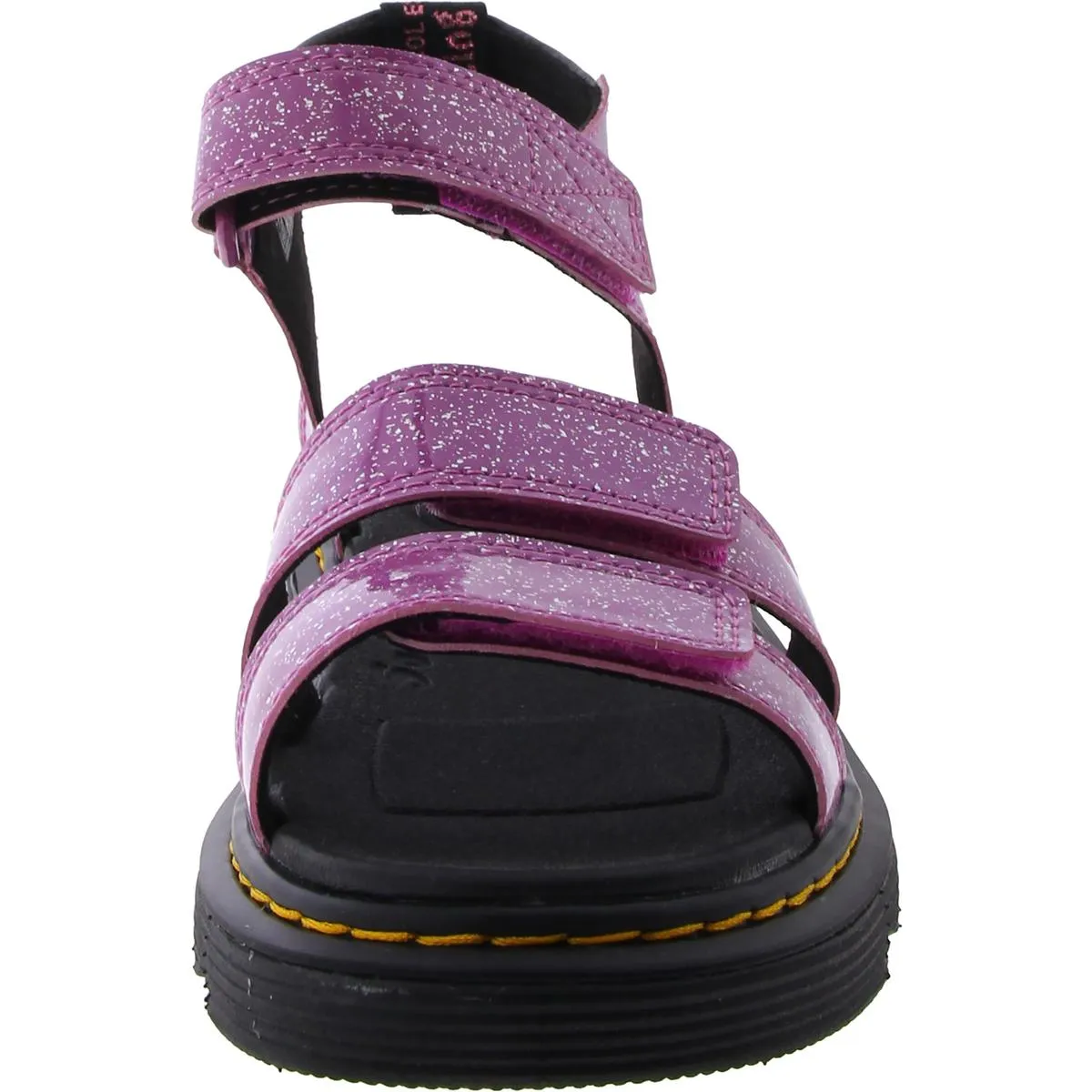 Klaire Girls Glitter Patent Slingback Sandals