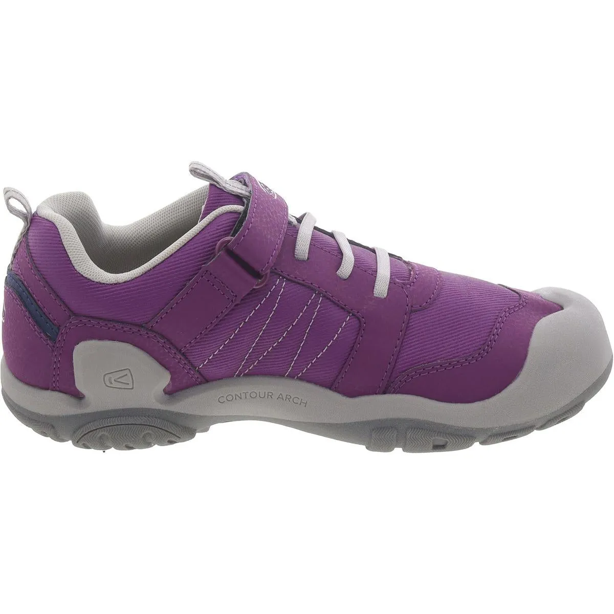 Knotch Peak Girls Adjustable Round Toe Casual and Fashion Sneakers