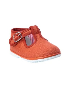 LAmour Poppy T-Strap Canvas Mary Jane