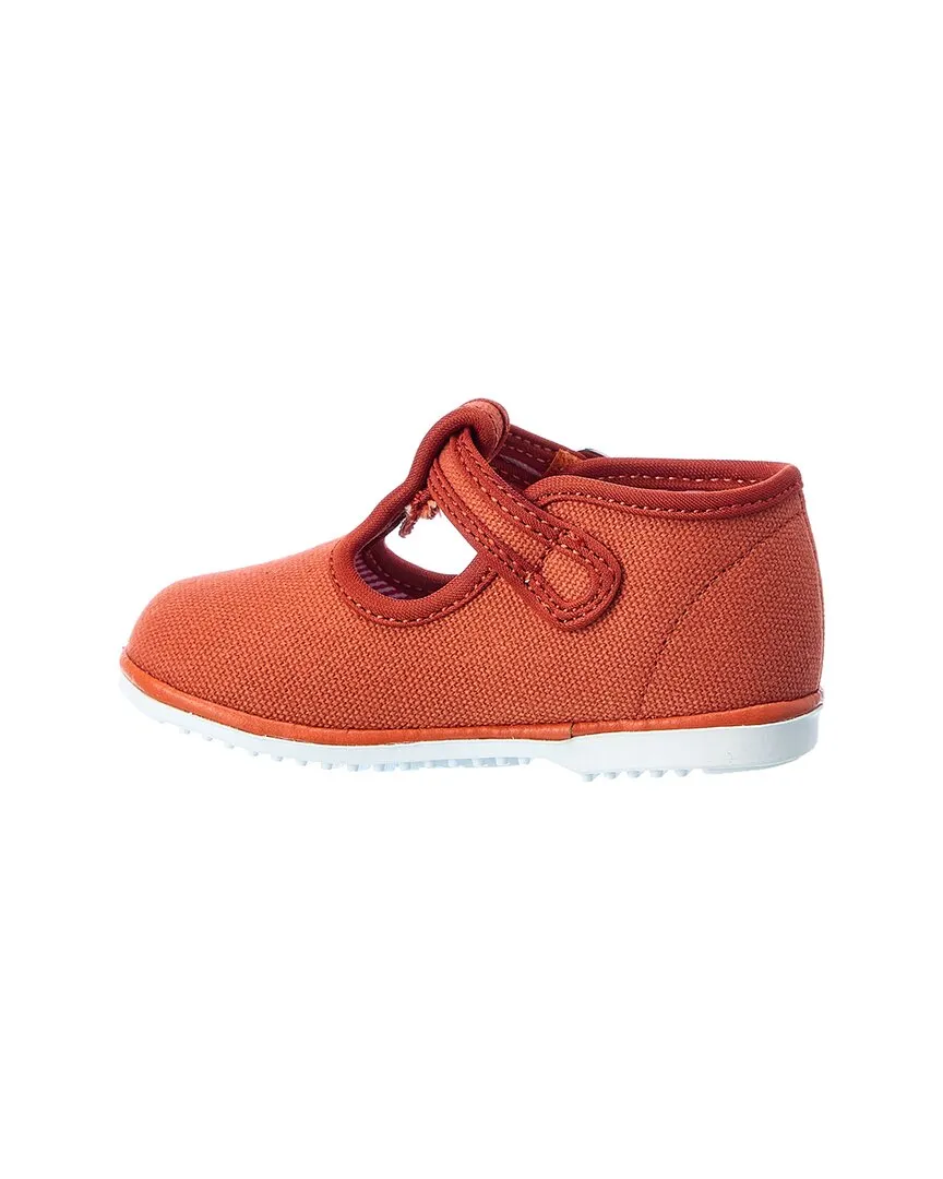 LAmour Poppy T-Strap Canvas Mary Jane