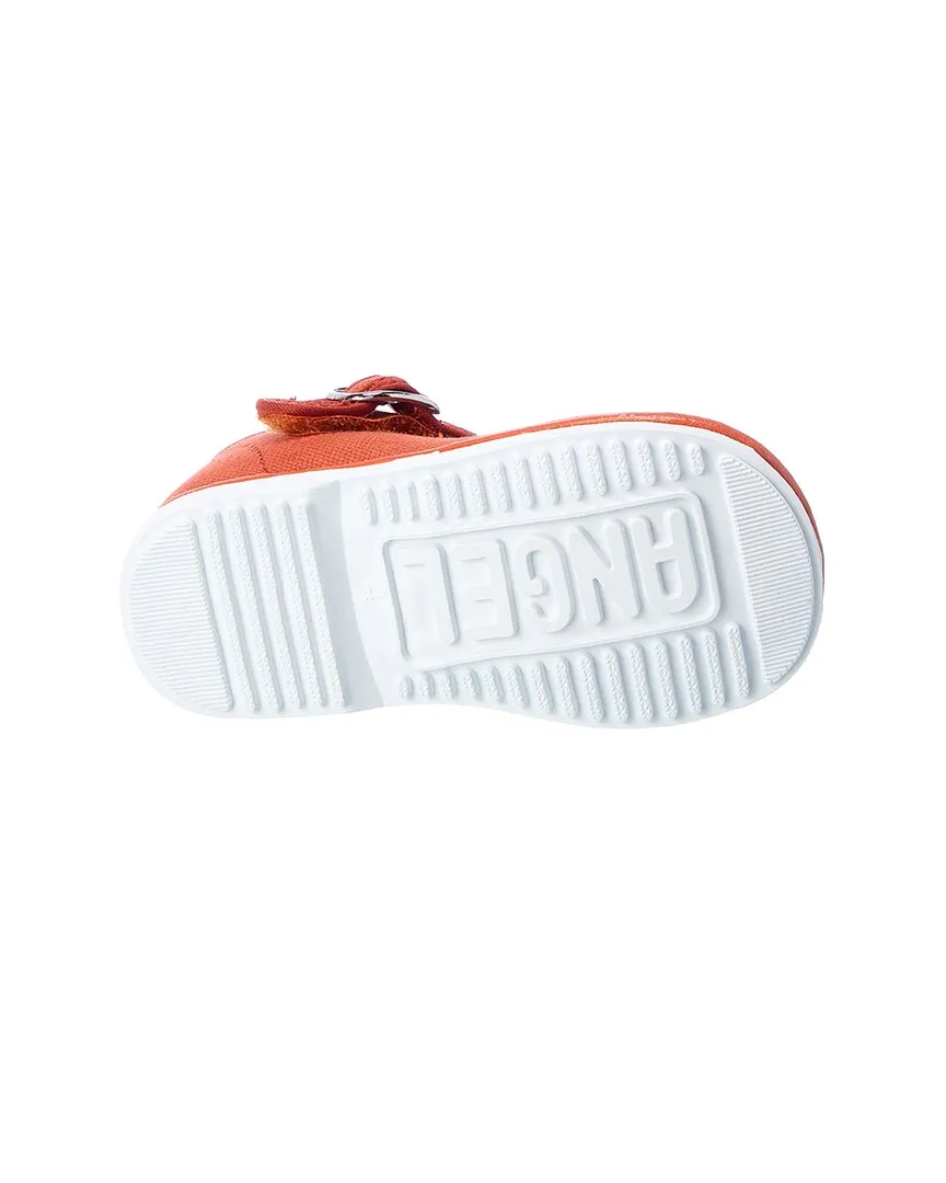 LAmour Poppy T-Strap Canvas Mary Jane