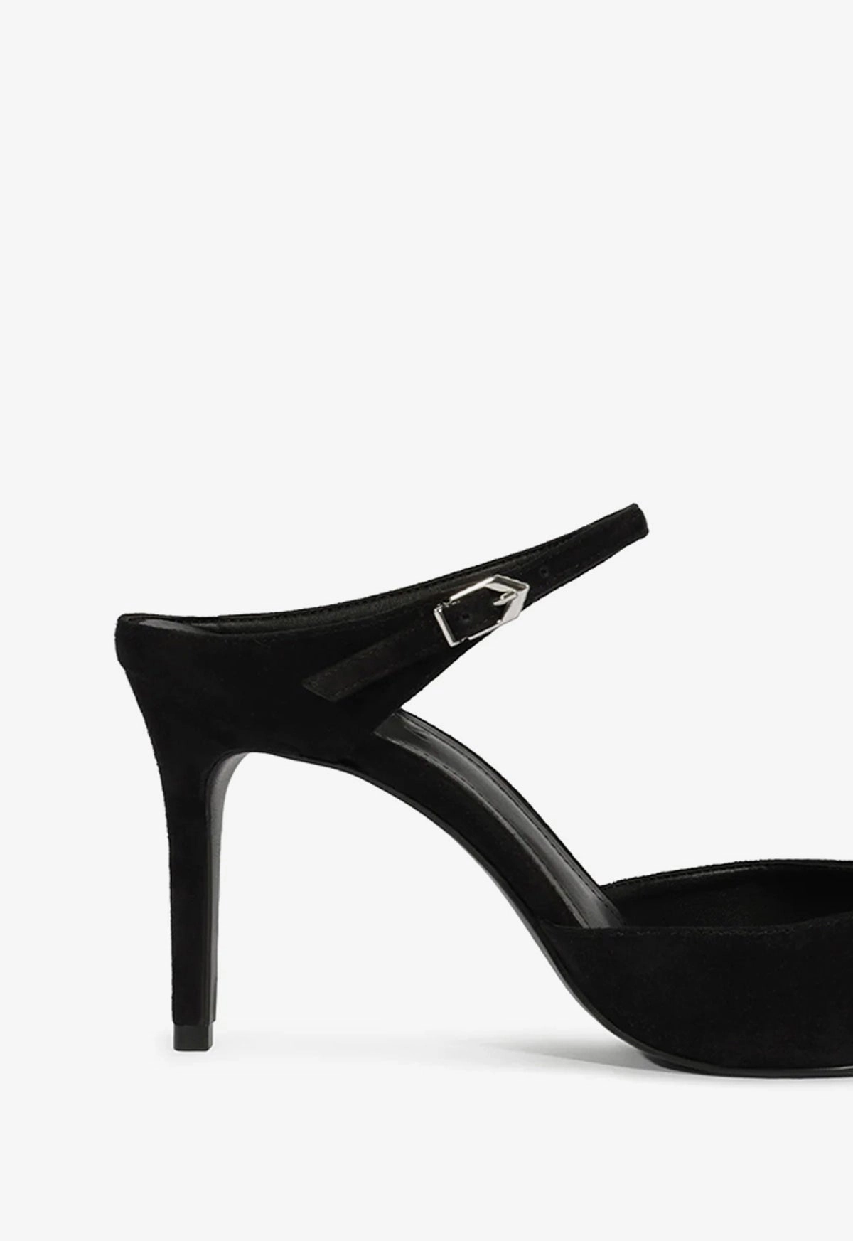 Laura Mid Stiletto Black Pump