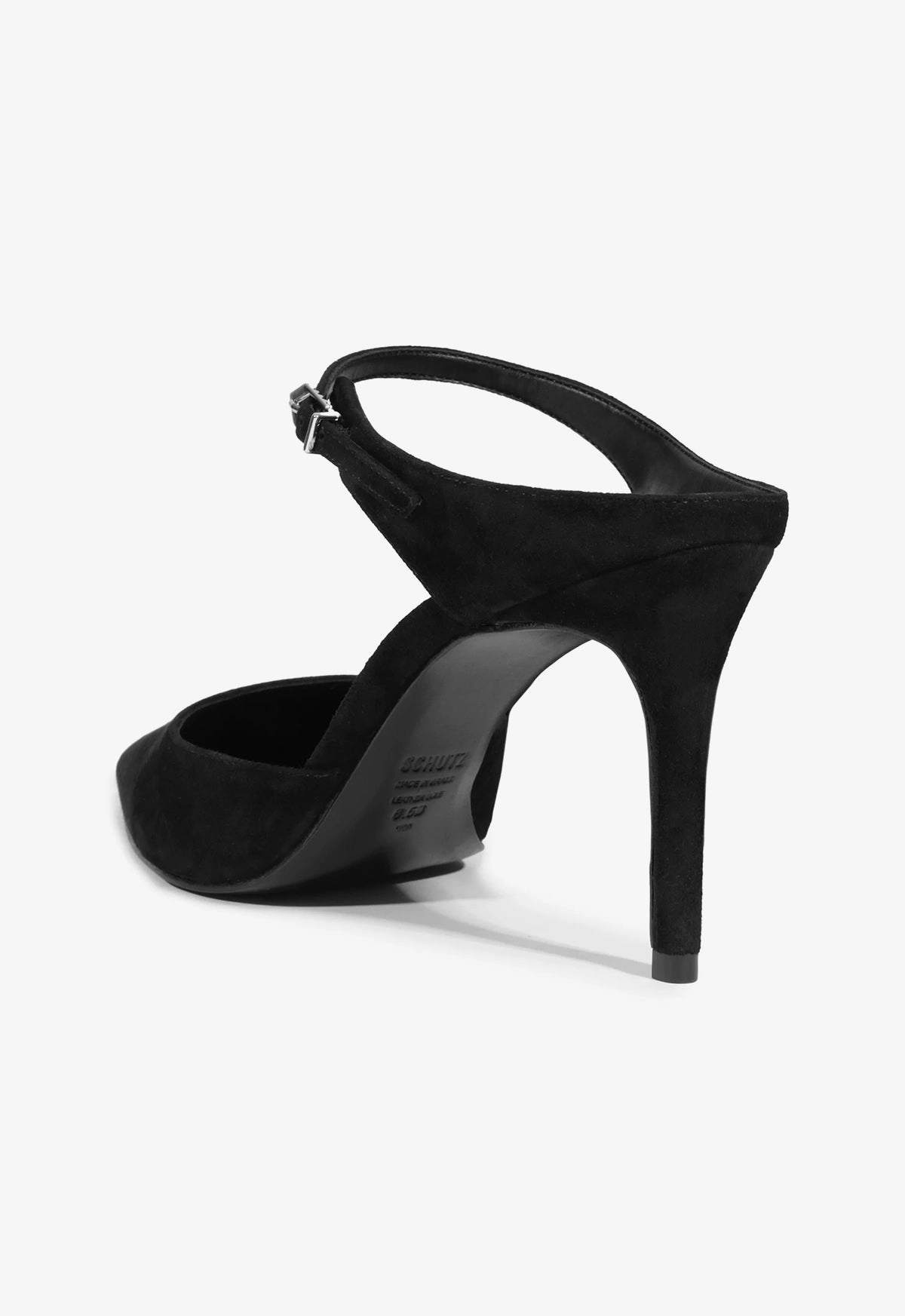Laura Mid Stiletto Black Pump
