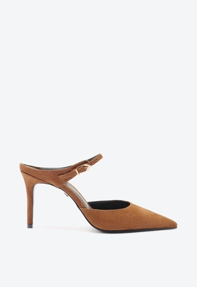 Laura Mid Stiletto Caramel Pump