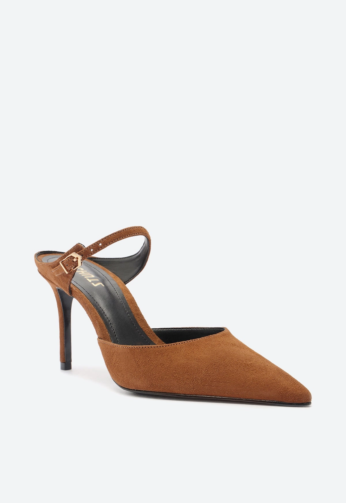 Laura Mid Stiletto Caramel Pump
