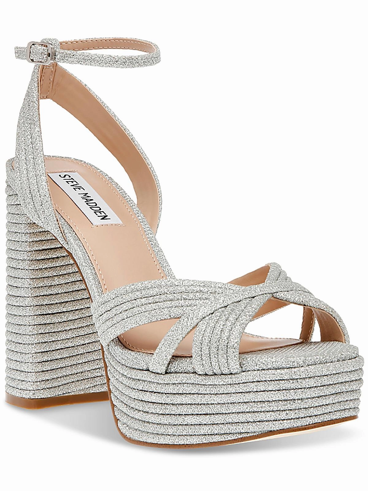 Laurel Womens Peep-Toe Evening Slingback Sandals