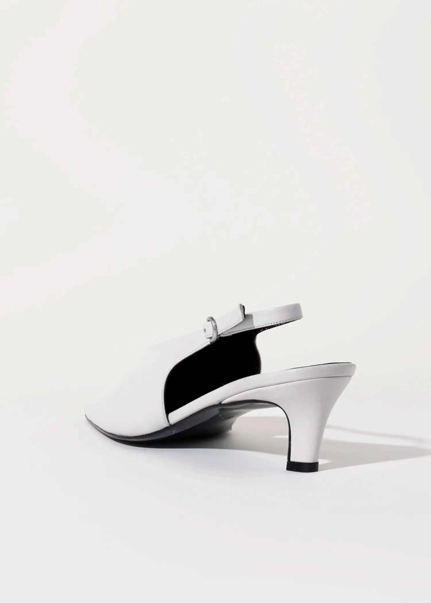 Leather Slingback Pump