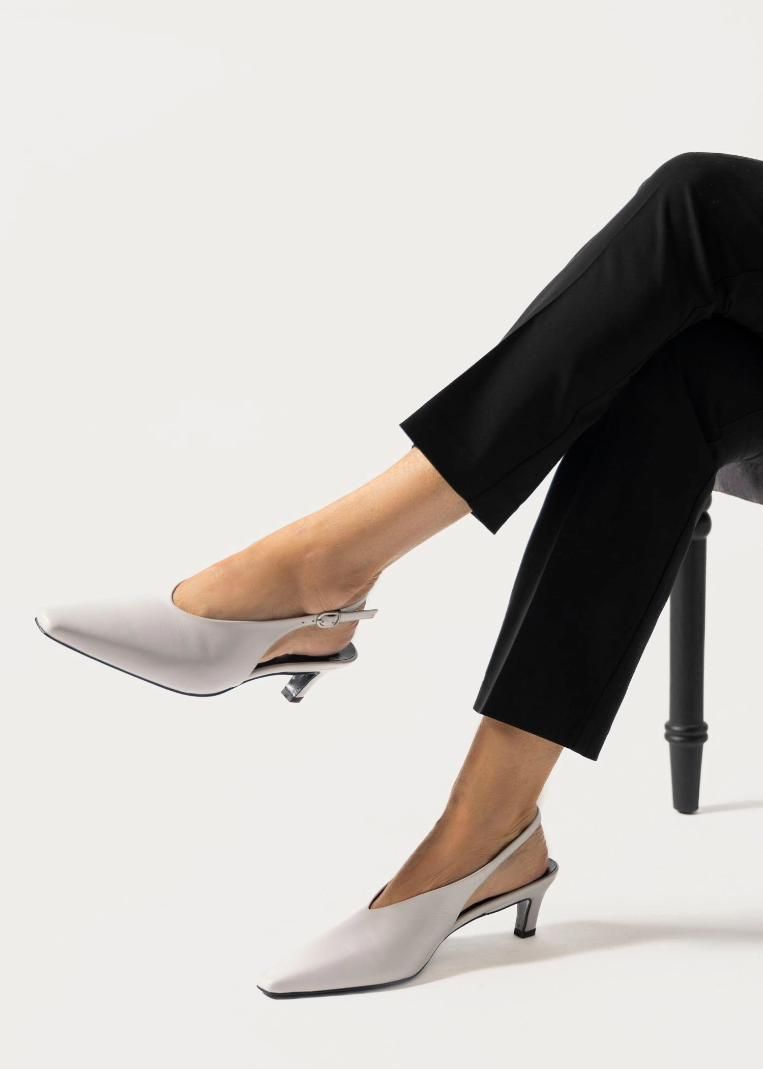 Leather Slingback Pump