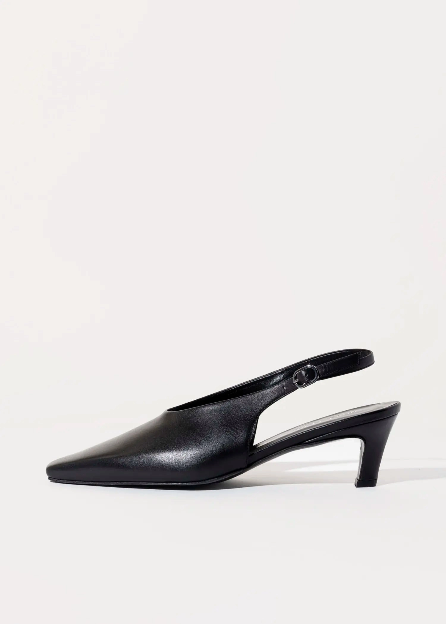 Leather Slingback Pump