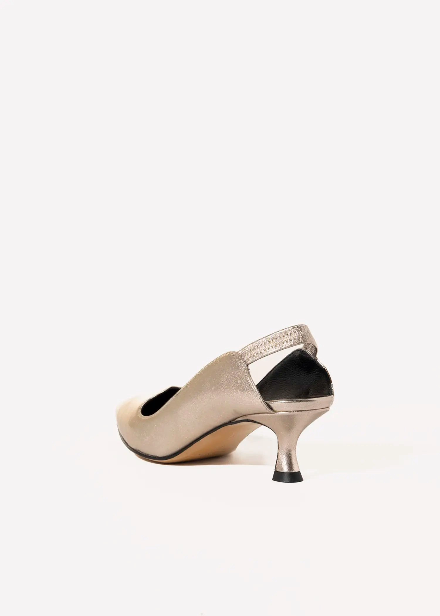 Leather Slingback Pump