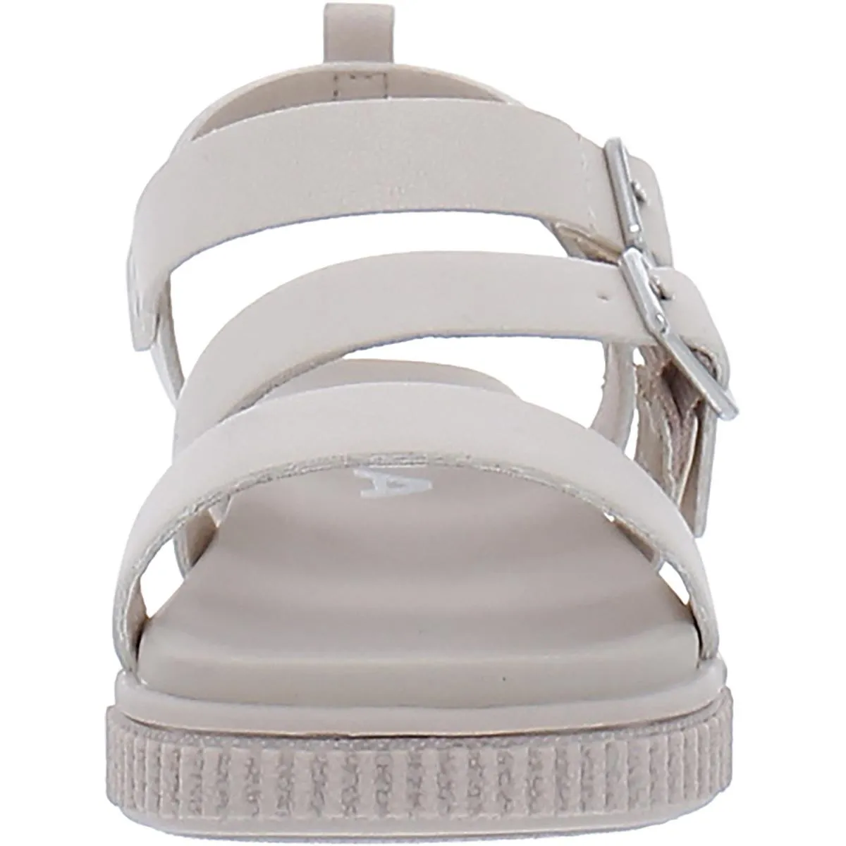 Lil Edenn  Girls Padded Insole Faux Leather Strappy Sandals
