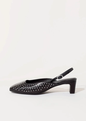 Lindy Studded Slingback Pump