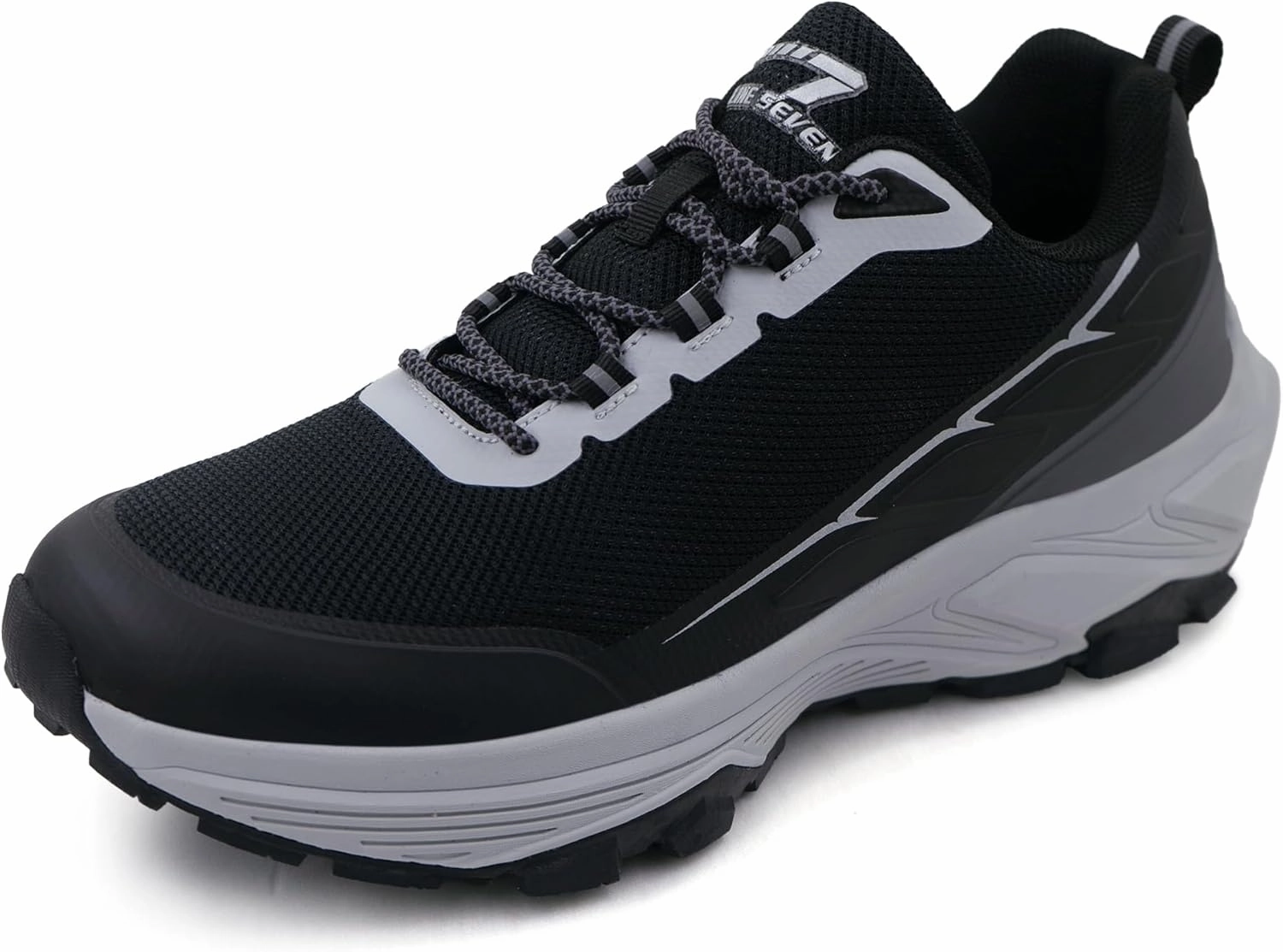 LINESEVEN Women's Walking Shoes Cushion Comfortable ActiveBreeze Running Tennis Shoes Non-Slip Workout Gym Sports Athletic Breathable Fashion Sneakers White/Light Blue