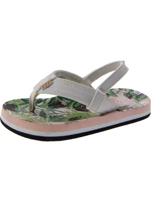 Little Ahi Girls Toddler Light Up Flip-Flops