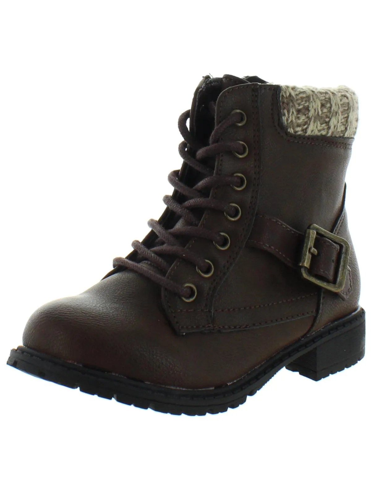 Little Debby Girls Toddler Faux Leather Ankle Boots
