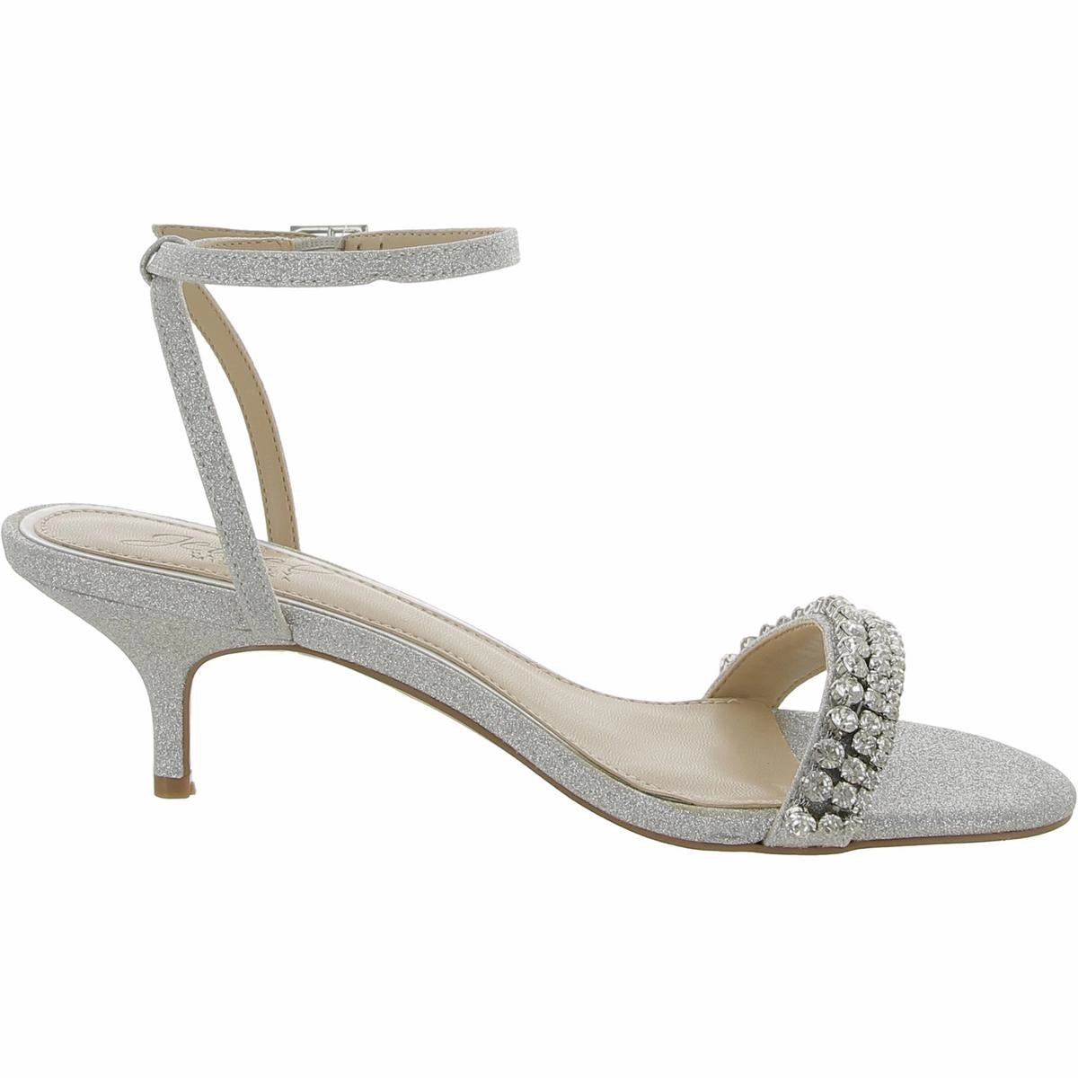Loren  Womens Studded Ankle Strap Heels