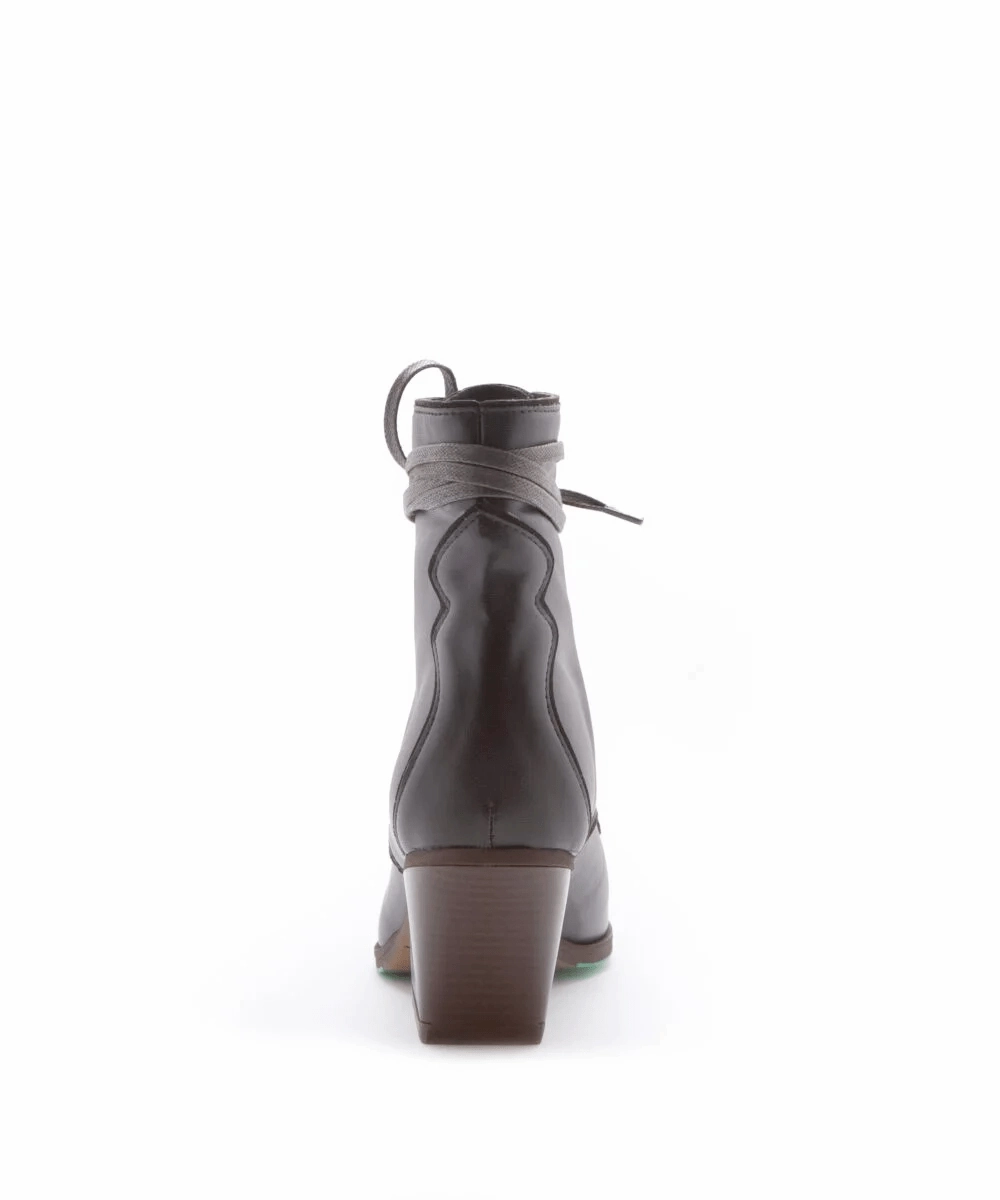 Lot AppleSkin Vegan Leather Cowboy Boots | Black