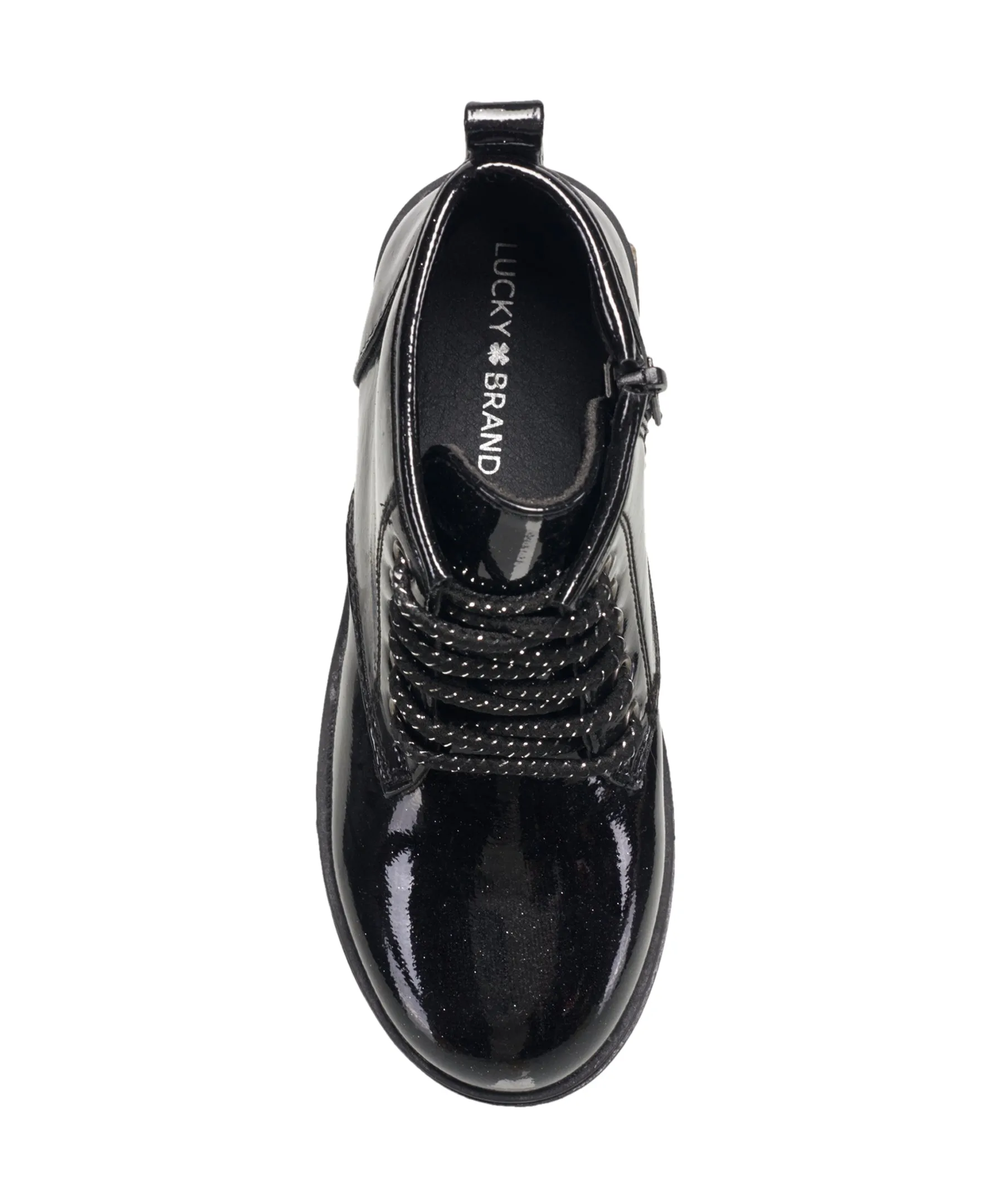 Lucky Brand Glitter Kristen Combat Boot