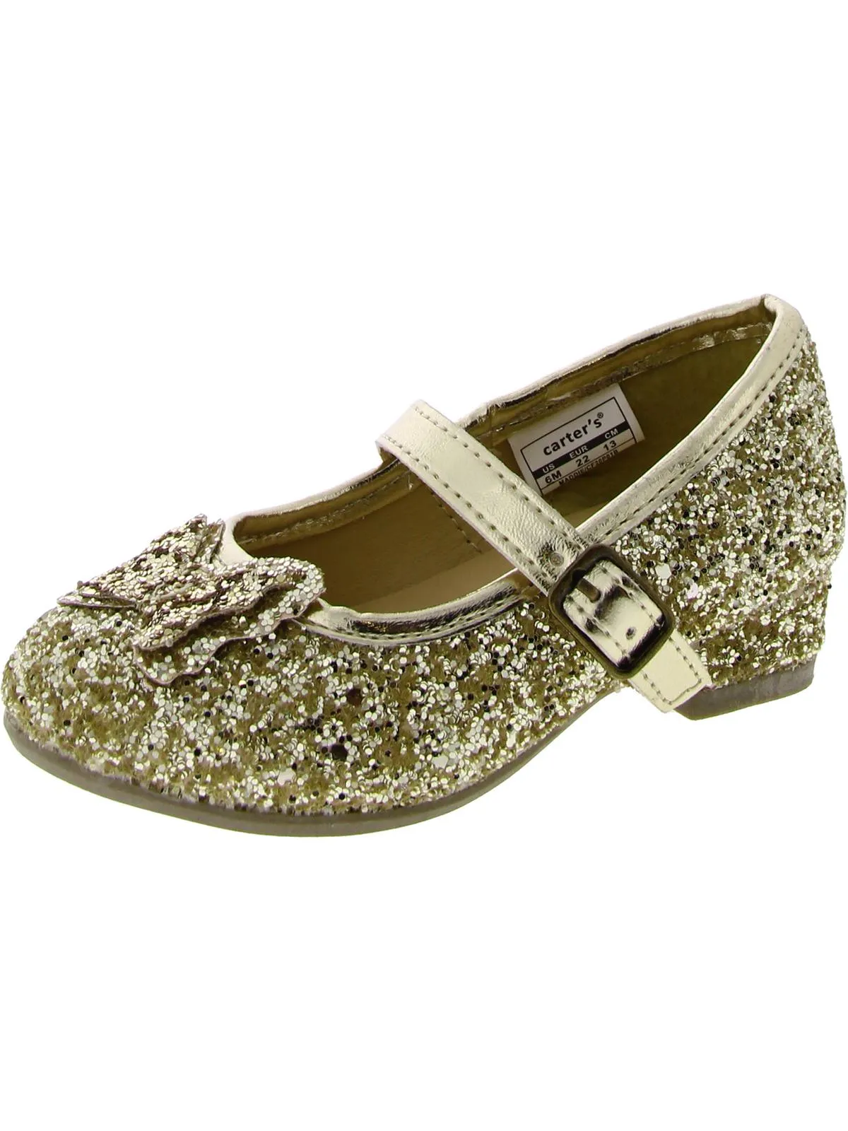 Maddie Girls Toddler Bow Mary Jane Heels
