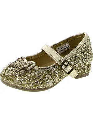 Maddie Girls Toddler Bow Mary Jane Heels