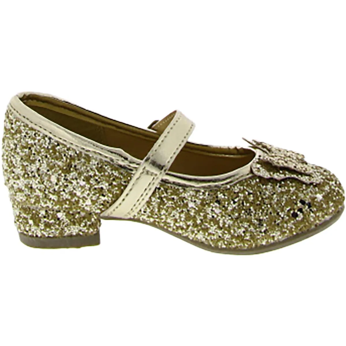 Maddie Girls Toddler Bow Mary Jane Heels