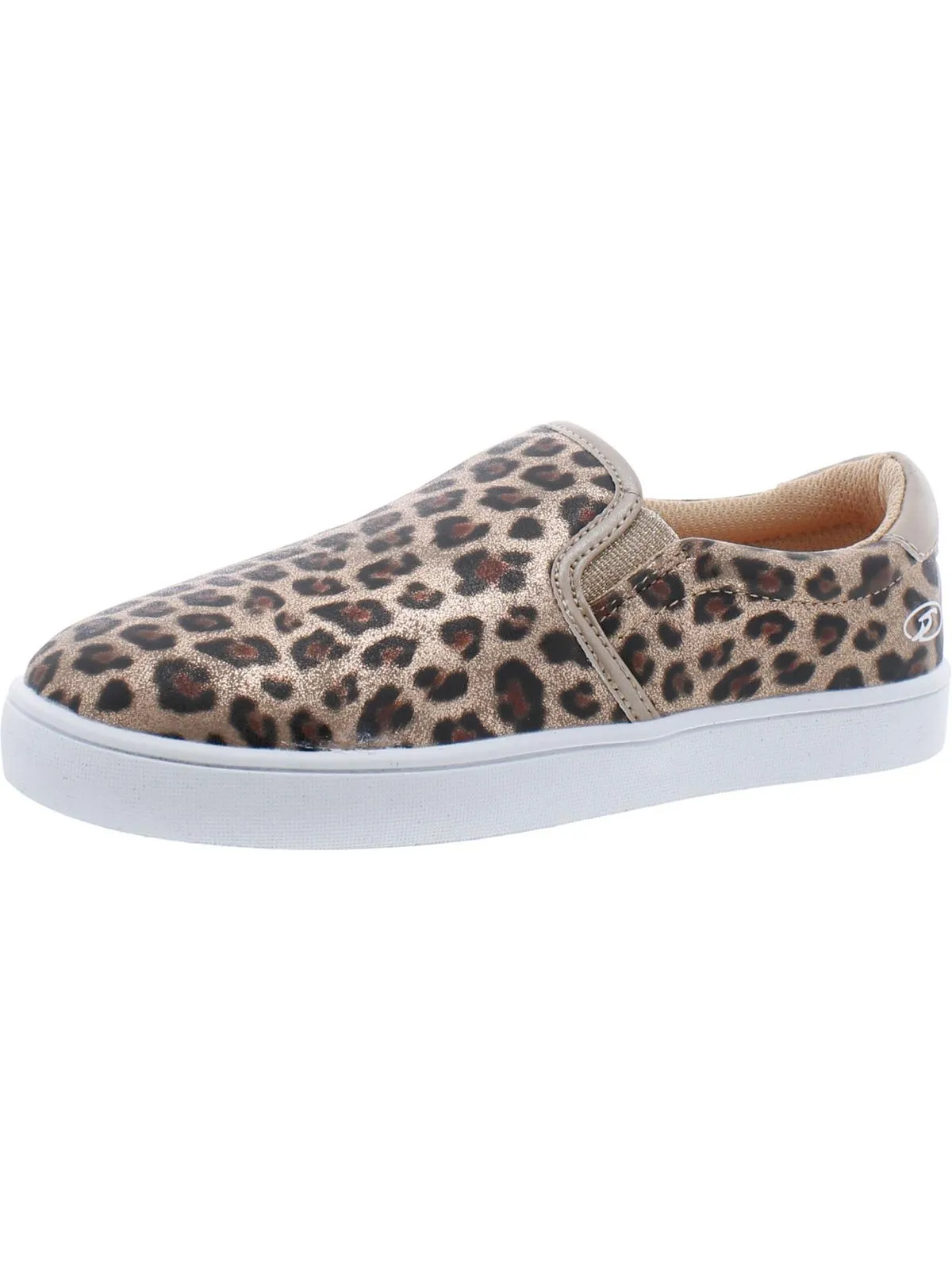 Madison Girls Little Kid Faux Leather Slip-On Sneakers