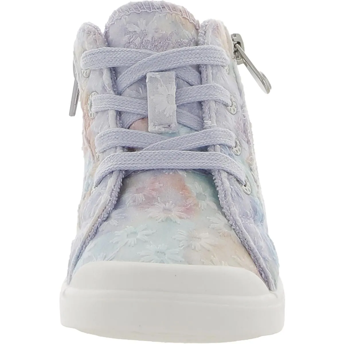 Malibu Kids Girls Zipper Canvas Athletic and Training Shoes
