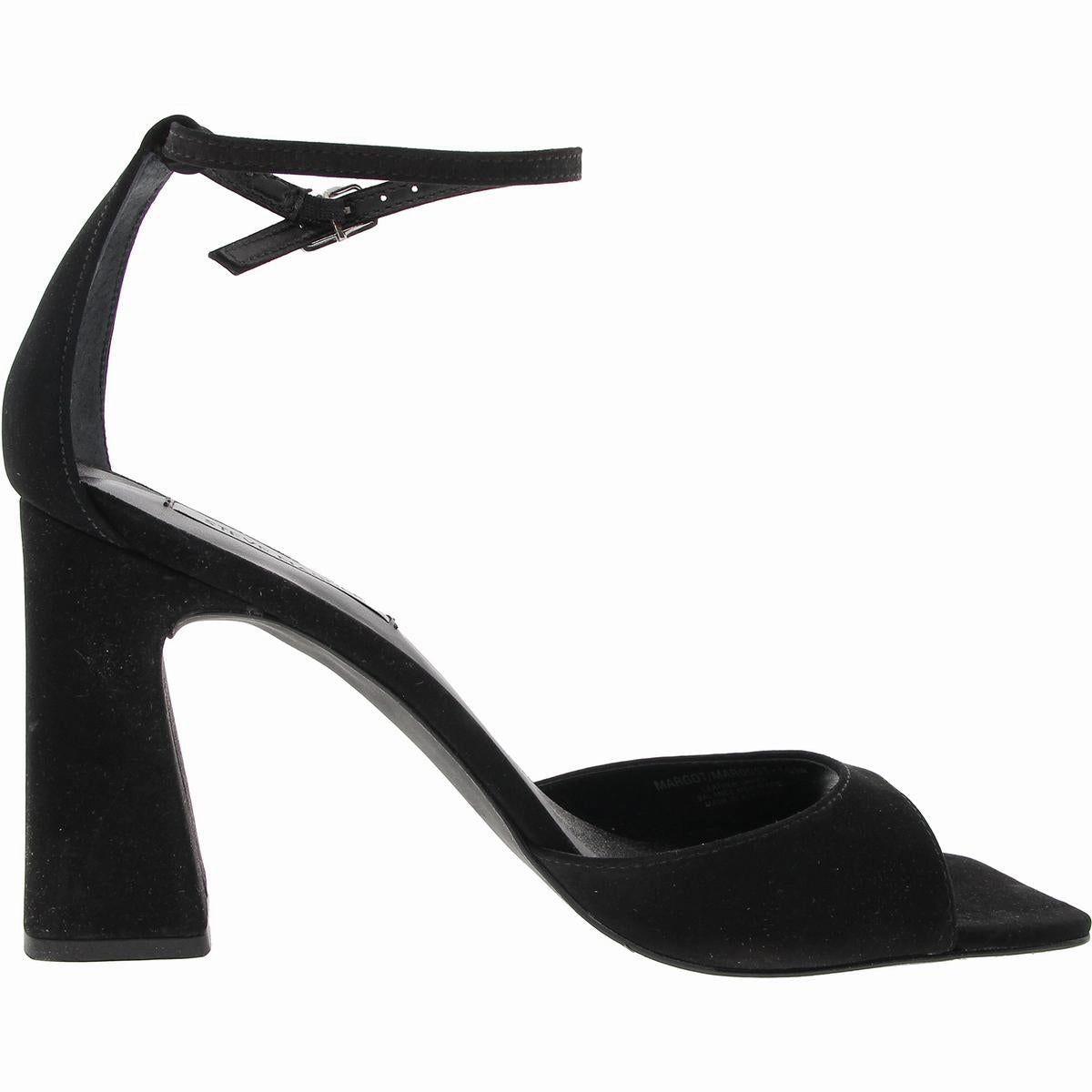 Margot Womens Buckle Nubuck Ankle Strap
