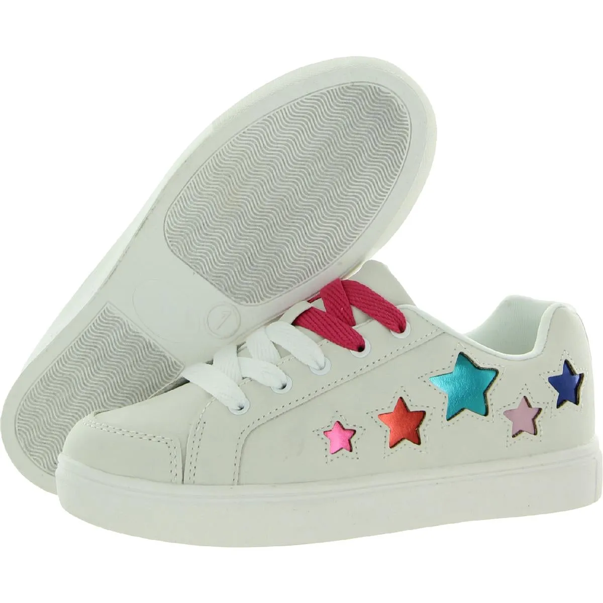 Marina Girls Lifestyle Lace Up Fashion Sneakers