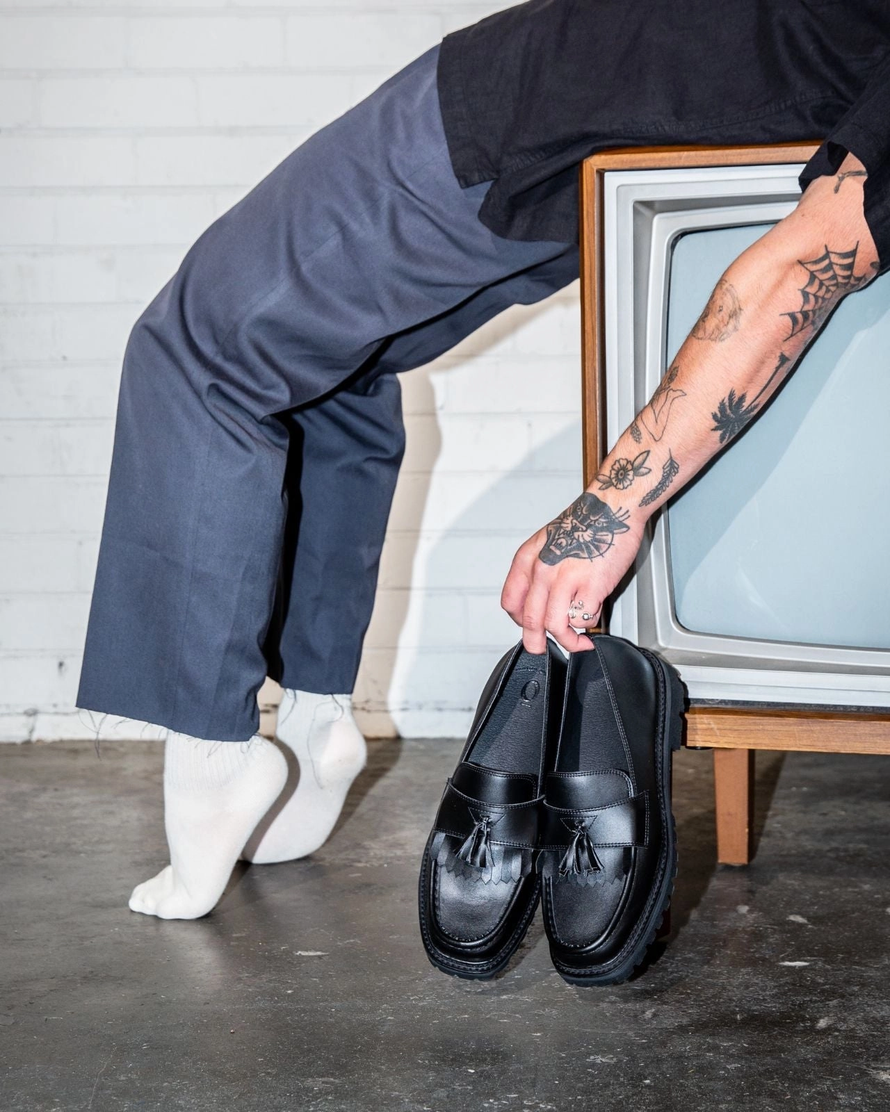 Mater Loafer in Black from Nskin