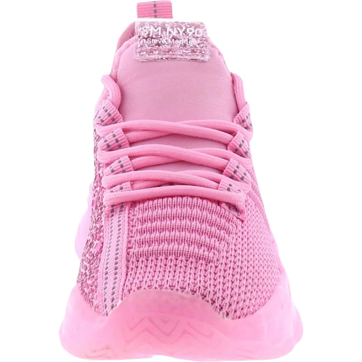 Maxima Girls Glitter Lace Up Casual and Fashion Sneakers