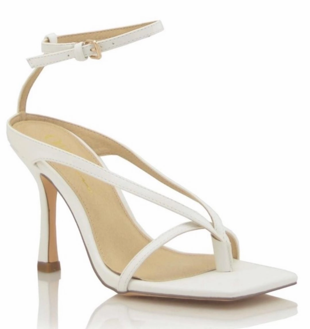 Meela Heels - White